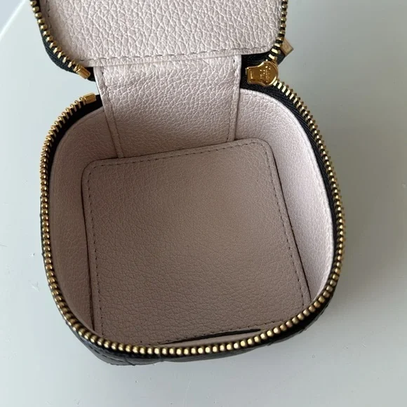 DIOR BLACK LEATHER ZIPPER BOX - Picture 9 of 9